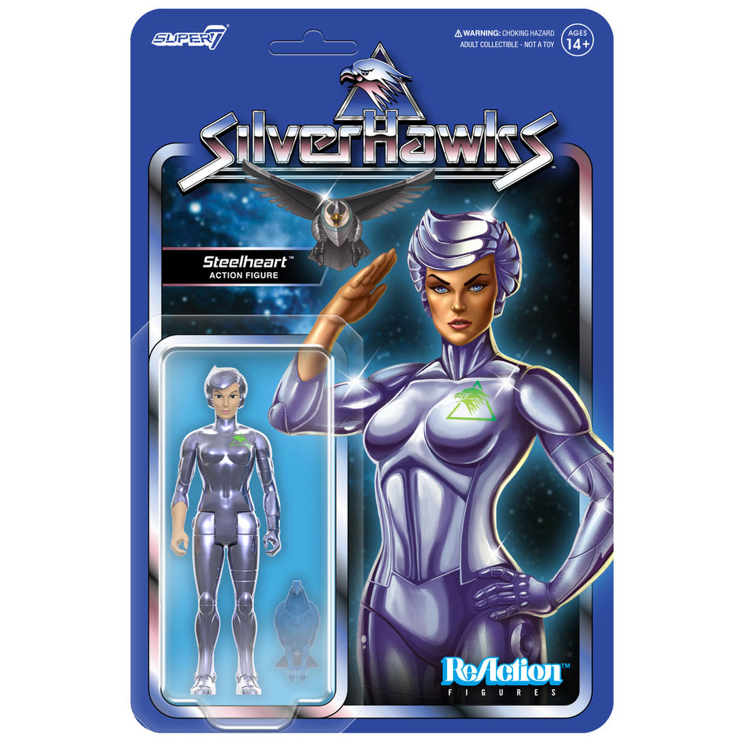 Silverhawks Wv 01 - Steelheart (Toy Version) ReAction Figure