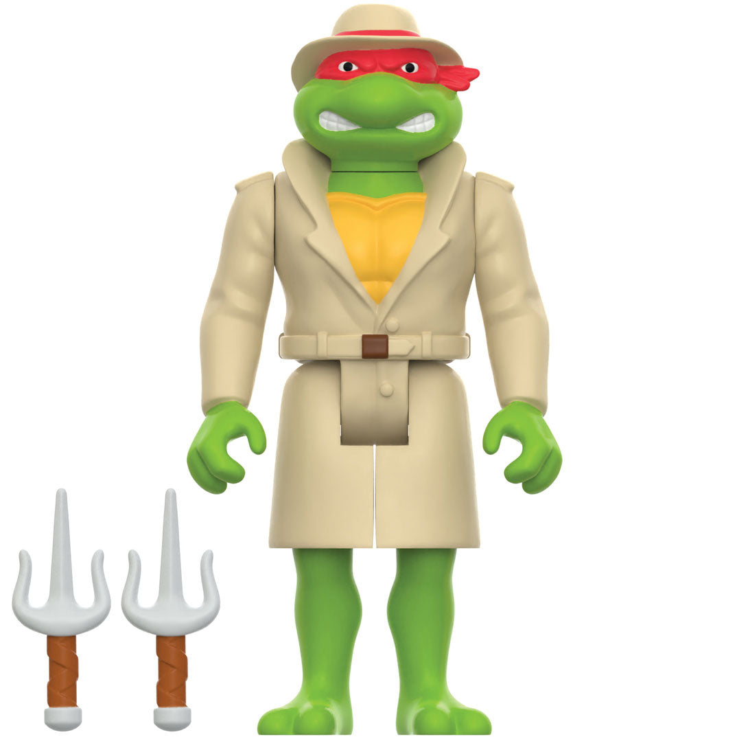 Undercover Raph Tmnt TMNT Wave 08 - Undercover Raphael (Cartoon) ReAction Figure – Melbourne ...