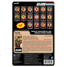 G.I. Joe Wv04 - Lt. Falcon (Movie) 3.75 Inch O-ring ReAction+ Figure