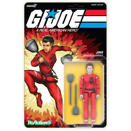 G.I. Joe Wv04 - Jinx (Movie) 3.75 Inch O-ring ReAction+ Figure