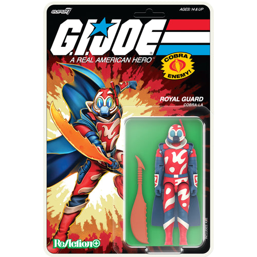 G.I. Joe Wv04 - Cobra-La Royal Guard (Movie) 3.75 Inch O-ring ReAction+ Figure