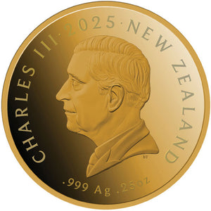 2025 NZ $10 Kiwi 1/4oz Gold Proof coin