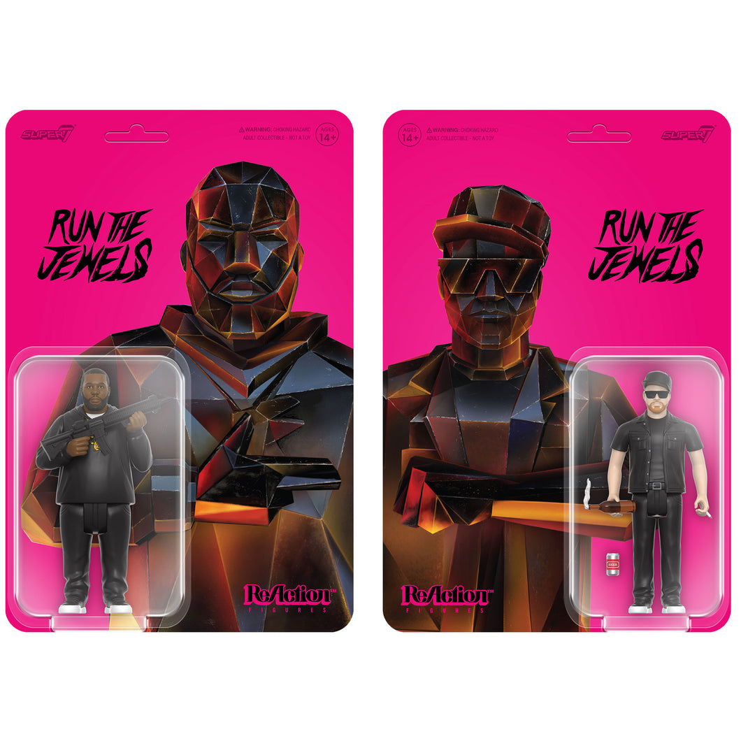 Dangerous Killer Mike & El-P Run the Jewels Wave 2 ReAction Figures Set