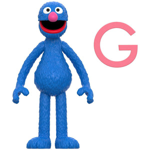 Sesame Street Figures Wv05 - Grover 3.75" Reaction Figure