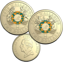 2025 $2 Wallabies & Wallaroos Uncirculated Two Coin Set