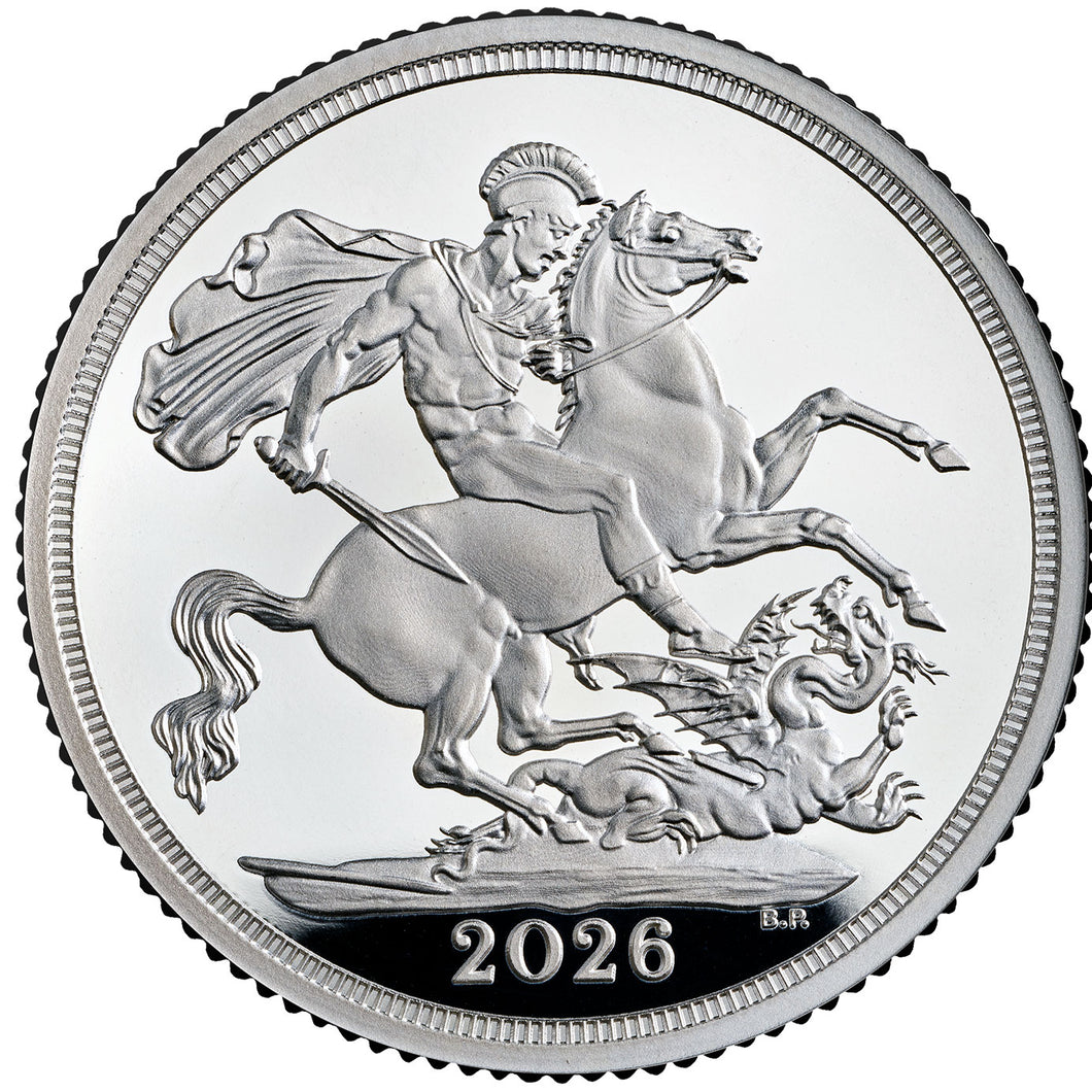 The Silver Sovereign 2026 UK Silver Proof Coin