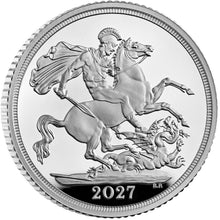 The Silver Sovereign 2027 UK Silver Proof Coin