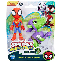 Spidey and His Amazing Friends Dino Webs: Goblin Raptor & Spidey Action Figure