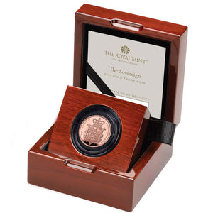 The Sovereign 2025 UK Gold Proof Coin