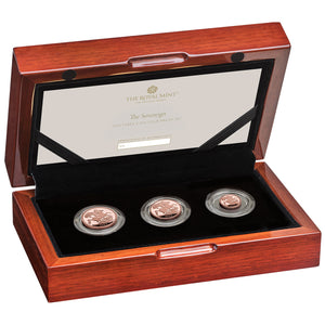 2024 UK Gold Sovereign Three-Coin Proof Set
