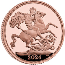 2024 UK Gold Sovereign Three-Coin Proof Set