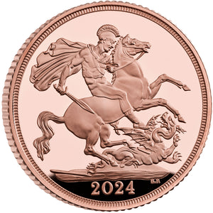 2024 UK Gold Sovereign Three-Coin Proof Set