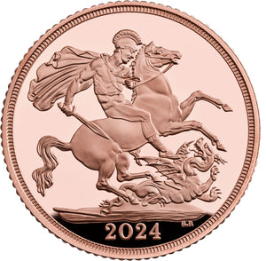 2024 UK Gold Sovereign Three-Coin Proof Set