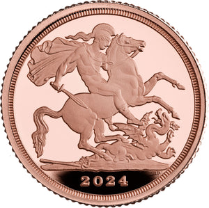 2024 UK Gold Sovereign Three-Coin Proof Set