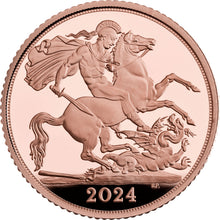 2024 UK Gold Sovereign Three-Coin Proof Set