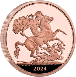 2024 UK Gold Sovereign Five-Coin Proof Set