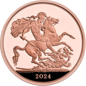 2024 UK Gold Sovereign Five-Coin Proof Set