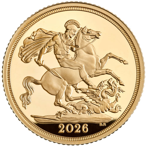 The Sovereign 2026 UK Gold Proof Coin