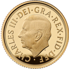 The Half Sovereign 2027 UK Gold Proof Coin