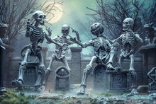 Graveyard Skeletons from Four Horsemen Studios (4-pack)