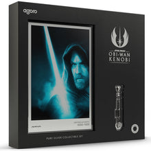 2026 Niue $1 Star Wars - Obi-Wan Kenobi - Lightsaber 1/2 oz Silver Coin + 5 g Silver Foil Set