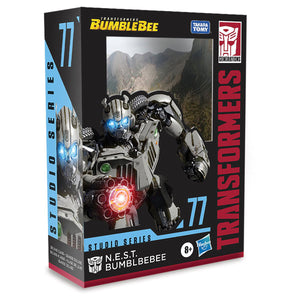 Transformers Studio Series 77 Deluxe N.E.S.T. Bumblebee DAMAGED BOX