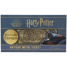 Harry Potter Limited Edition Replica Hogwarts Express Train Ticket