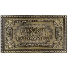 Harry Potter Limited Edition Replica Hogwarts Express Train Ticket