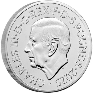 2025 UK £5 Royal Arms BU