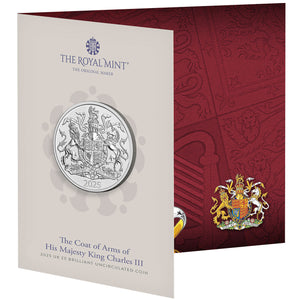 2025 UK £5 Royal Arms BU