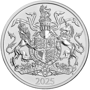 2025 UK £5 Royal Arms BU