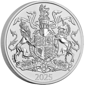 2025 UK £5 Royal Arms BU