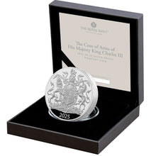 2025 UK £5 Royal Arms PIEDFORT Silver Proof