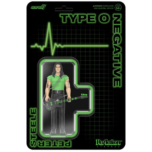 Type O Negative  - Peter Steele 3.75 inch ReAction Figure