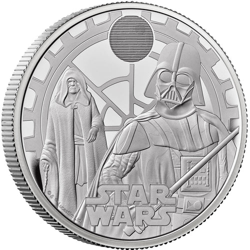 2023 UK £5 Star Wars -  Vader & Palpatine 1oz Silver Proof Coin