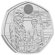 2024 UK 50p Star Wars - Han & Chewbacca  BU Coin