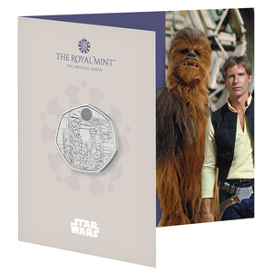 2024 UK 50p Star Wars - Han & Chewbacca  BU Coin