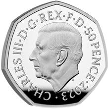 2023 UK 50p Star Wars -  Luke & Leia Silver Proof Coin