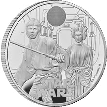 2023 UK £2 Star Wars -  Luke & Leia 1oz Silver Proof Coin