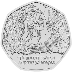 2023 UK 50p The Lion, the Witch and the Wardrobe BU