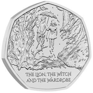 2023 UK 50p The Lion, the Witch and the Wardrobe BU