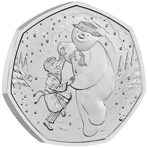 2023 UK 50p The Snowman BU