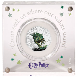 2024 UK 50p Harry Potter - Black Lake Colour Silver Proof Coin