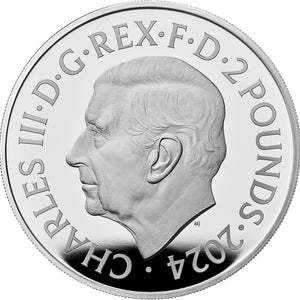2024 UK £5 City Views Paris 1oz Silver Proof Coin