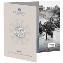 2024 UK 50p 80th Ann. of D-Day BU