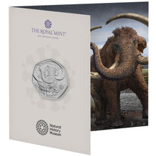 2024 UK 50p Ice Age - Steppe Mammoth BU Coin