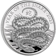 2025 UK £2 Year of the Snake 1oz Silver Proof