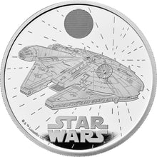 2024 UK £2 Star Wars Ship - Millennium Falcon 1oz Silver Proof
