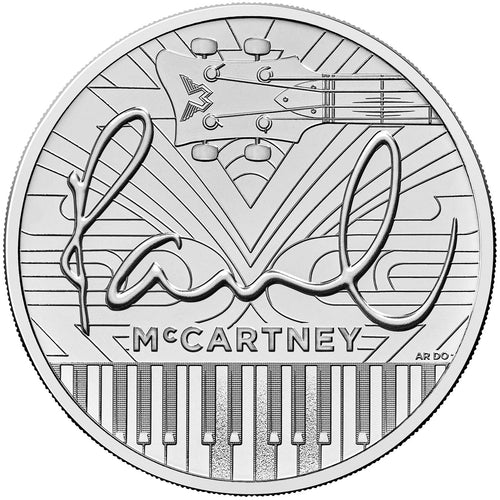 2024 £5 Music Legends - Paul McCartney BU Coin