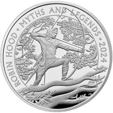 2024 UK £2 Myths & Legends - Robin Hood 1oz Silver Proof